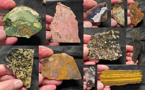 Lapidary slab end - slab/end-cut, parcel