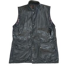 Barbour Westmorland Waxed Gilet Jacket Field Country Green Mens Medium