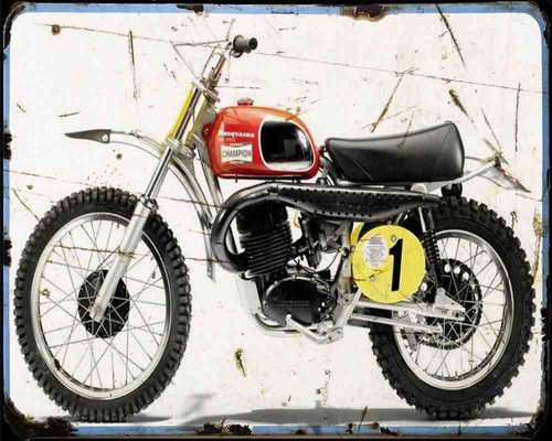 Husqvarna 400 cross metal - 3,