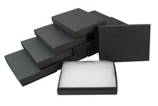 Matt black cardboard - matt,