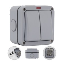 2way double light switch - 2way,