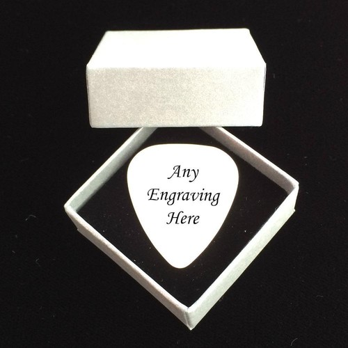 Personalised guitar plectrum - personalised,