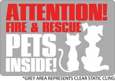 Attention Fire And Rescue Pets