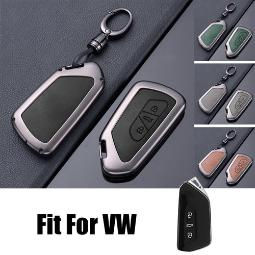 Zinc alloy leather car key - leather,