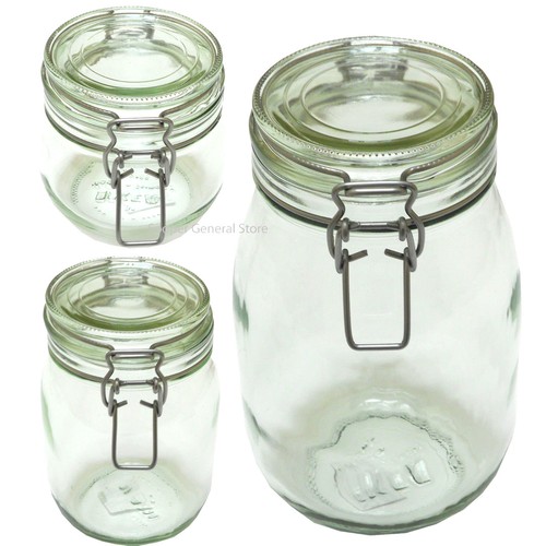 Glass mason jar clip - 3x,