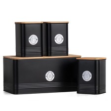 Set of 4 Tea, Sugar, Coffee &