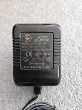 In-Li 48.YL-12-12V AC Adapter 12V Power Supply Plug UK 3-Pin 230V Mains Charger