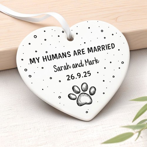 Dog wedding gift - dog,