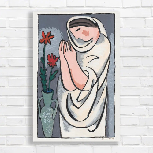 Spiritual embrace canvas print - embrace,