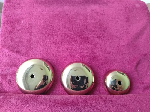 Set brass clock bells - clock,