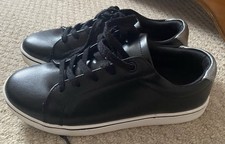 Lands End  Black Leather