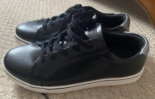 Lands end black - black, leather