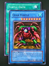 Crab Turtle + Oath MRL-E066/69 1st Edition Common Set YuGiOh