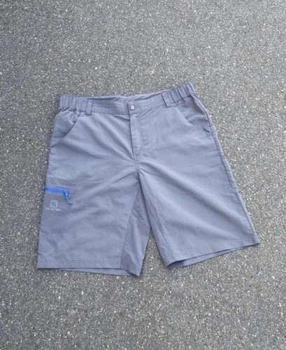 Men salomon shorts - gray, /