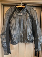 Frank Thomas  XTi II Motorcycle Biker Leather Jacket. UK 42. M. Armour + Lining