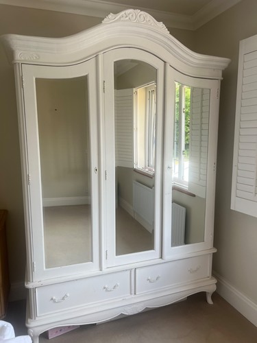 French antique wardrobe - french,