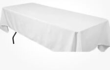 3  Ex Hotel COMMERCIAL CATERING QUALITY HEAVY DUTY COTTON Table Cloth