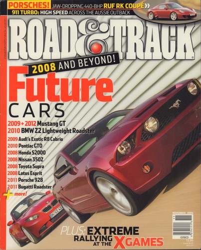 Road track november 2006 - road, &