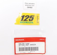 NOS OEM 2002 HONDA NES125 SIDE