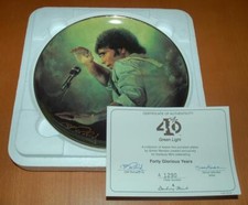 Cliff Richard - Forty Glourious Years - Green Light - Danbury Mint Plate