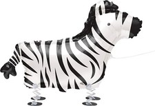 Zebra Balloon Happy Birthday