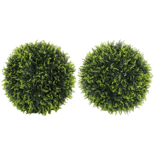 Homcom set artificial - of, 2