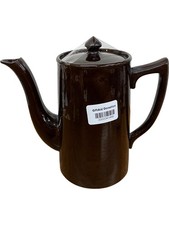 Retro Sadler Brown Ceramic Coffee Pot England Collectible Tableware