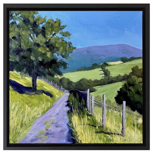 Framed original oil painting - oil,