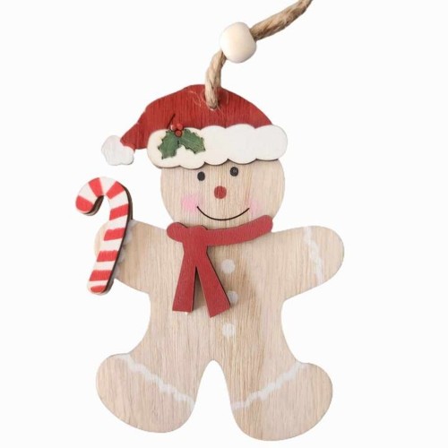 Gingerbread man hanging - man,