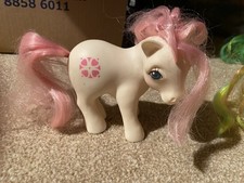 Vintage My Little Pony G1 Sundance Toy Figure Doll 1983 MLP Hasbro White Pink