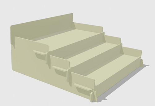 Tier box display - tier, with