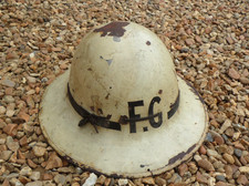 WW2 Fire Guard FG Helmet
