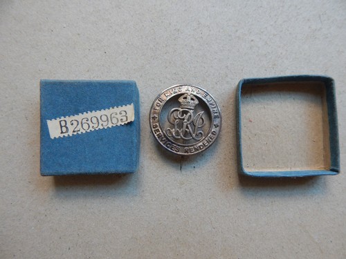 Wwi silver wound badge - silver, joseph