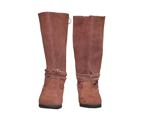 Late medieval boots leather - medieval,