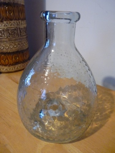 Vintage heavy glass wasp - vintage,