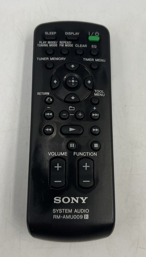 Sony amu009 remote control - remote,