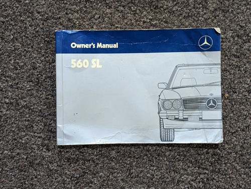1986 mercedes benz 560sl - mercedes,