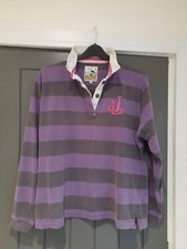  Lazy Jacks Jumper XL Purple Pullover Rugby  Sweatshirt Devon