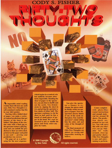 Fifty two thoughts cody - thoughts,