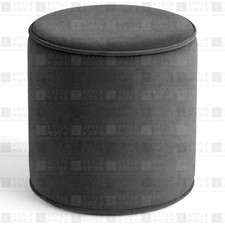 Velvet Foot Rest Stool Pouffe