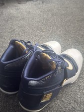 Nike Lebron Soldier IX Men's Size 14 US Blackout Basketball Sneakers 