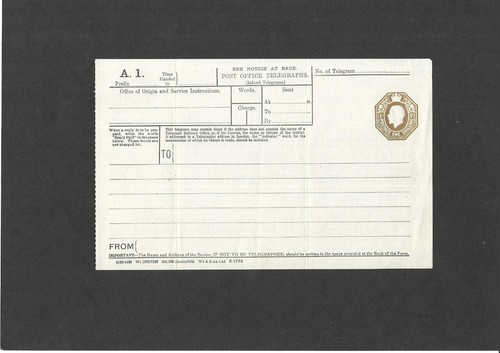 Postal stationery 1925 - gb,