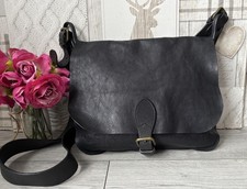 Mulberry Morgan Black Leather Crossbody Bag Messenger Bag