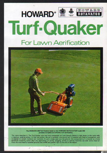 Howard turf quaker for - "turf-quaker", lawn