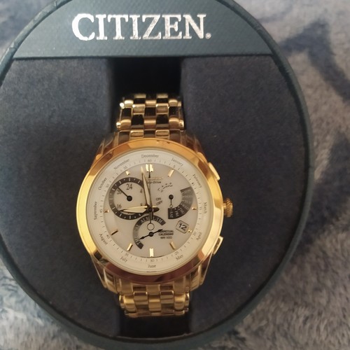 Citizen gold plated ecodrive - citizen,