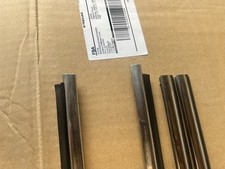 CLASSIC MINI DOOR CHROME WEATHER STRIP MOULDING OUTER PAIR R/H & L/H PAM1014/5