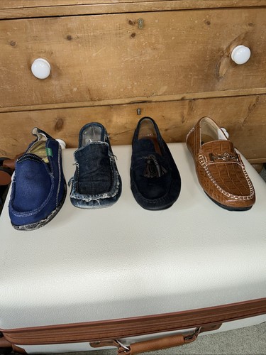 Men boat shoes - shoes, size