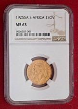 Gold Sovereign - 1925SA- Mint
