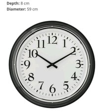 IKEA Bravur Wall Clock Large