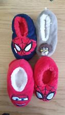 KIDS BOYS GIRLS SLIPPER GRIPPER COSY BED WARM INDOOR SOCKS FOOTLETS 3/6 YEARS